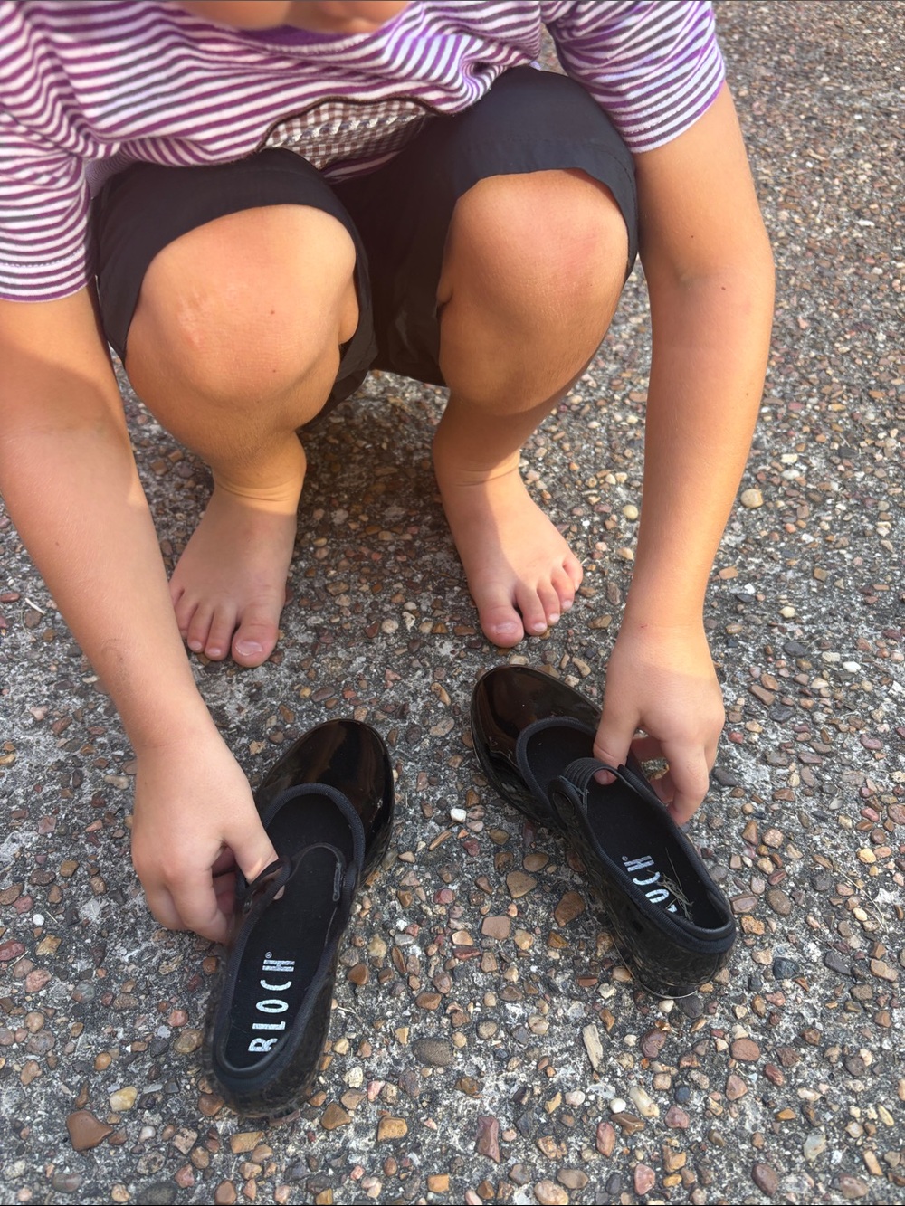Girls Bloch tap shoes size 10 toddler